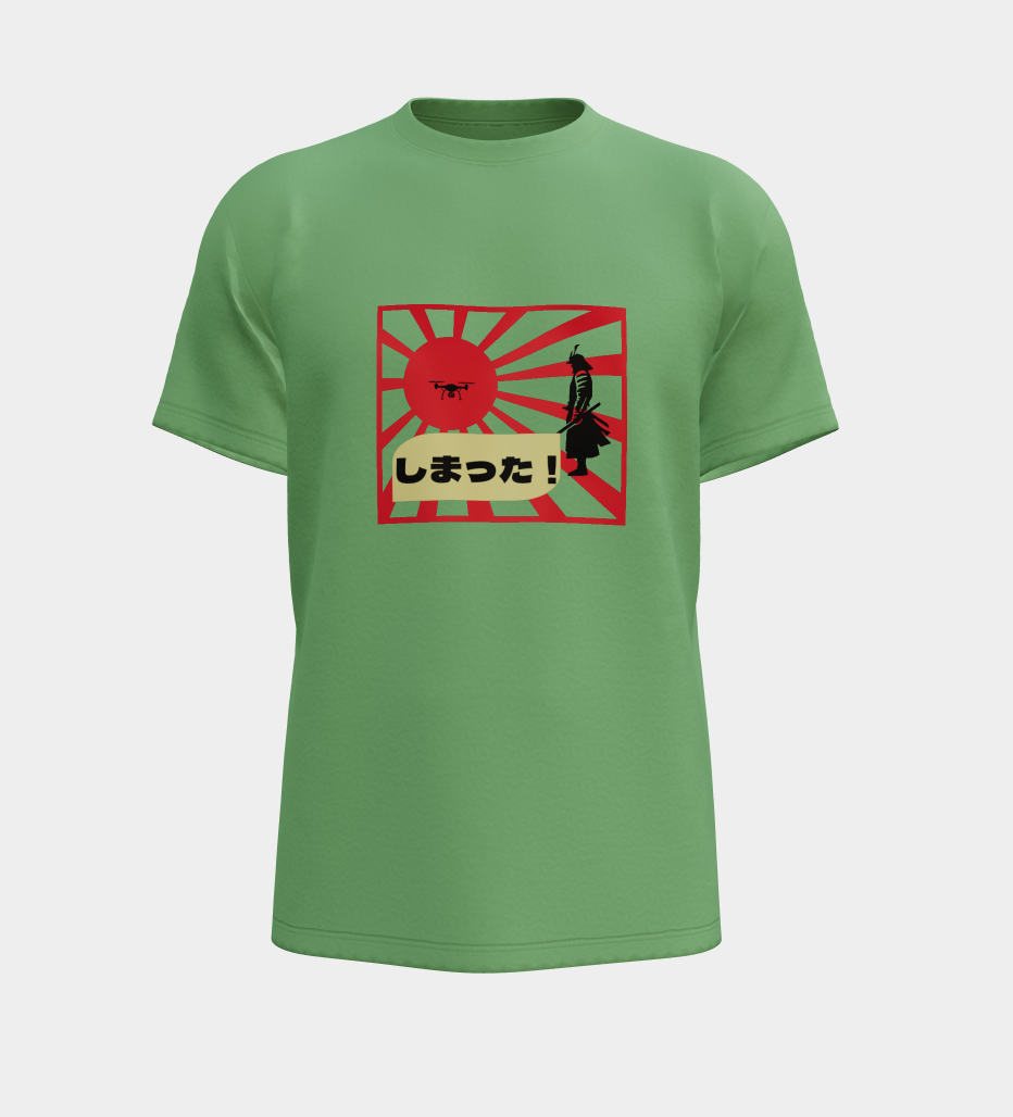 T-shirt Samurai - Damn it