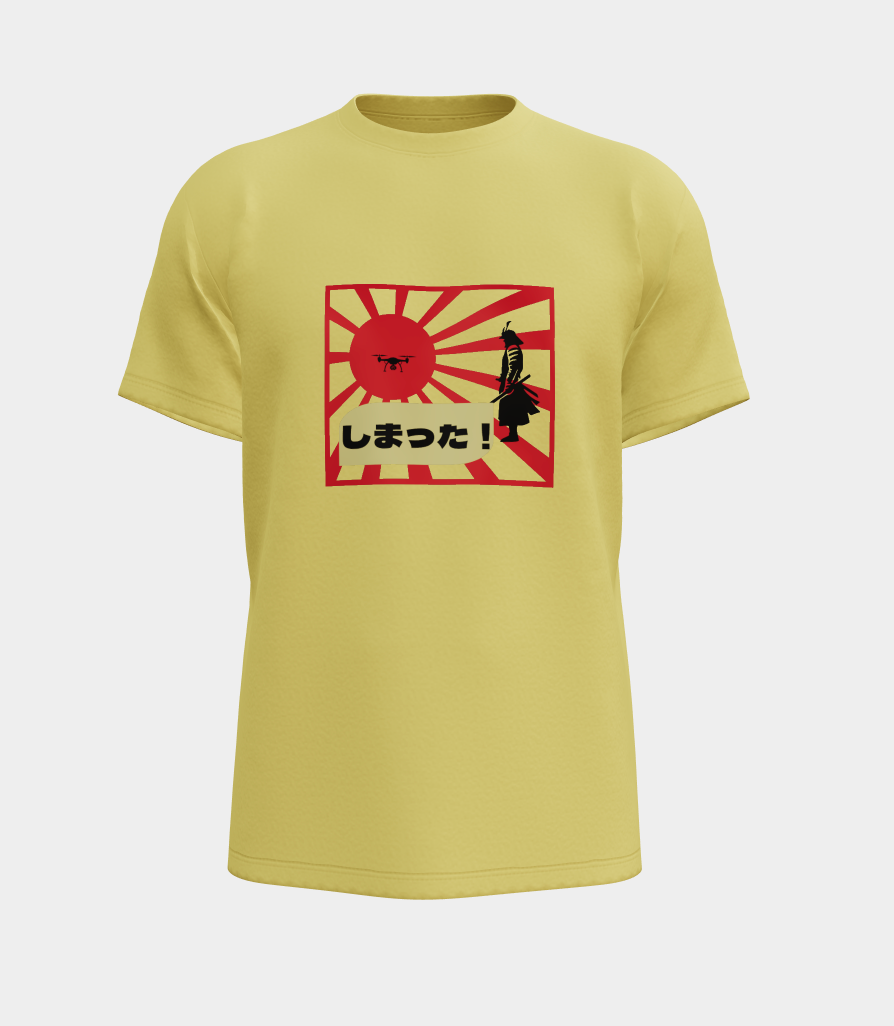 T-shirt Samurai - Damn it