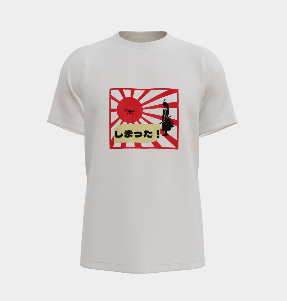 T-shirt Samurai - Damn it